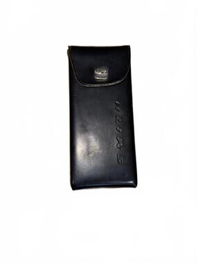 Smith Black Leather Sunglasses Case